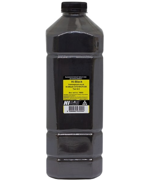 Тонер Hi-Black CF218/CF230 Тип 6.5, 1000 г