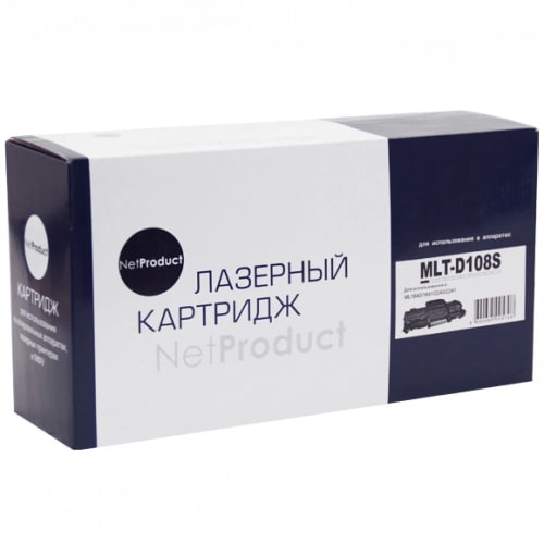 қара түсті NetProduct N-MLT-D108S картриджі