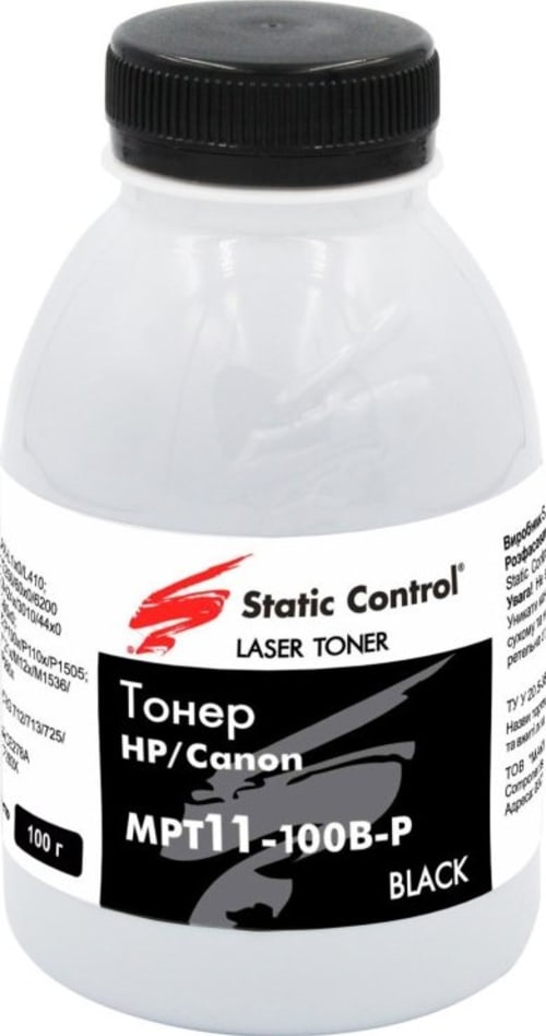 Тонер Static Control MPT11-1KG, 1000 г