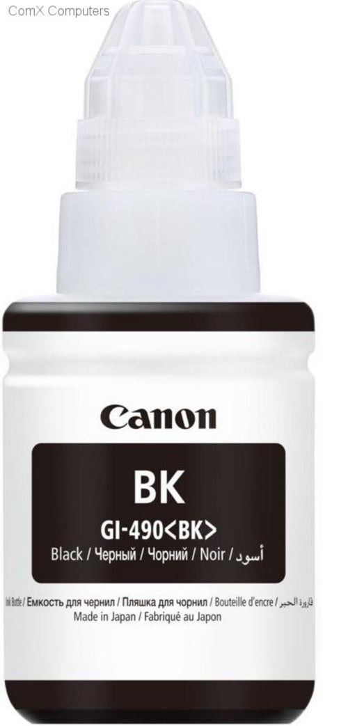 Canon GI-490 BK қара сиясы, 135 мл