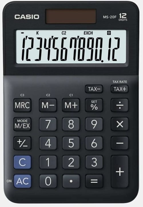 Casio MS-20F калькуляторы