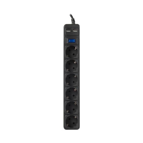 SVC ZC6S-50M желілік сүзгісі, 6 розетка, 5 м