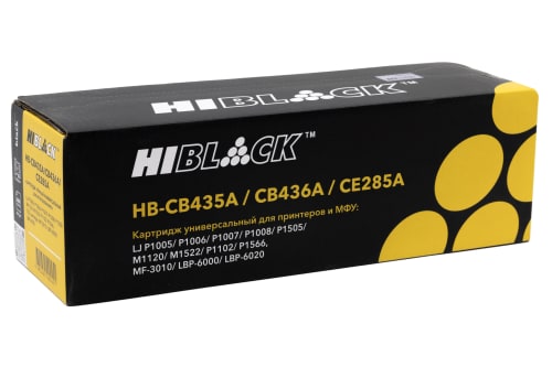 Картридж Hi-Black CB435A/CB436A/CE285A, чёрный