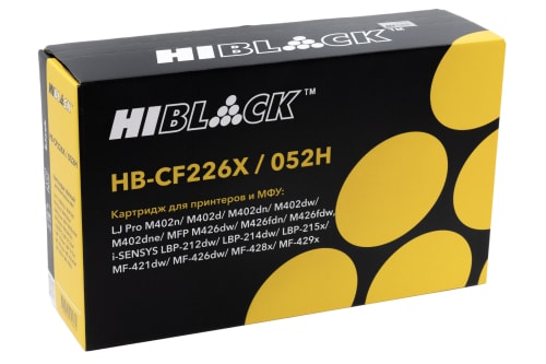 Картридж Hi-Black CF226X, чёрный