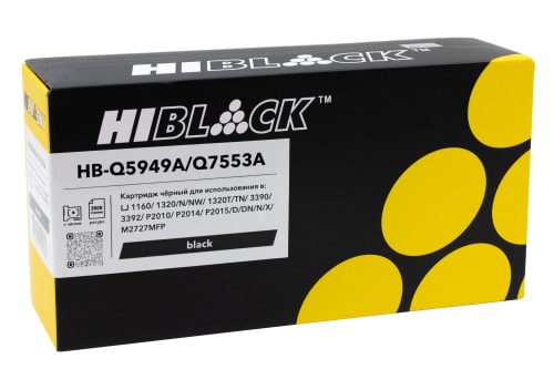 Картридж Hi-Black Q5949A, чёрный