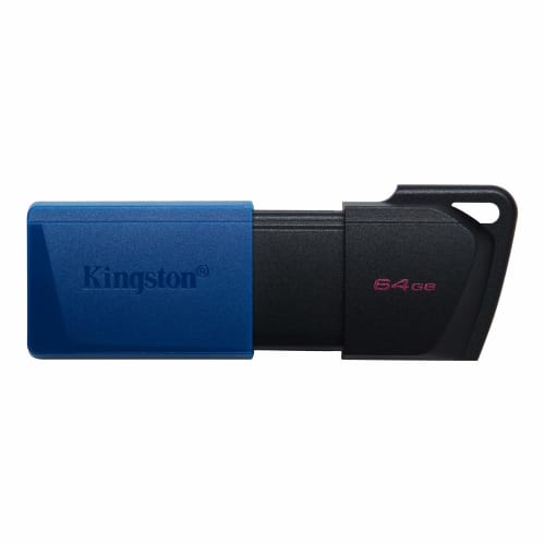 USB-флеш-накопитель Kingston DataTraveler Exodia M DTXM/64GB, 64 ГБ, USB 3.2 Gen 1, чёрно-синий