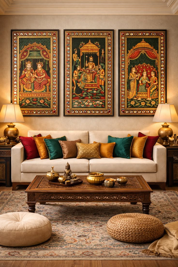 Traditional Indian style room