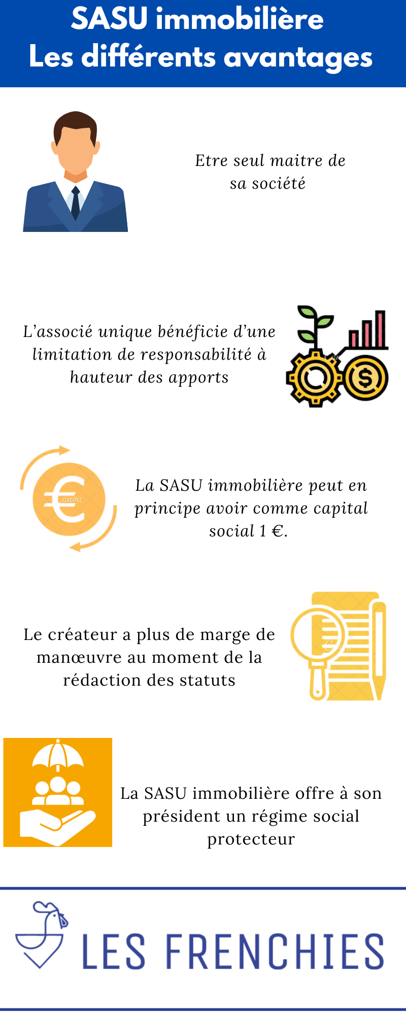 SASU immobilière : les différents avantages