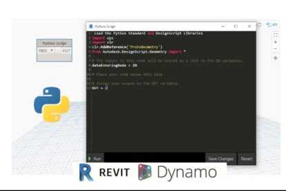 Basic Python Scripting for Dynamo Geometry BIM Course Site