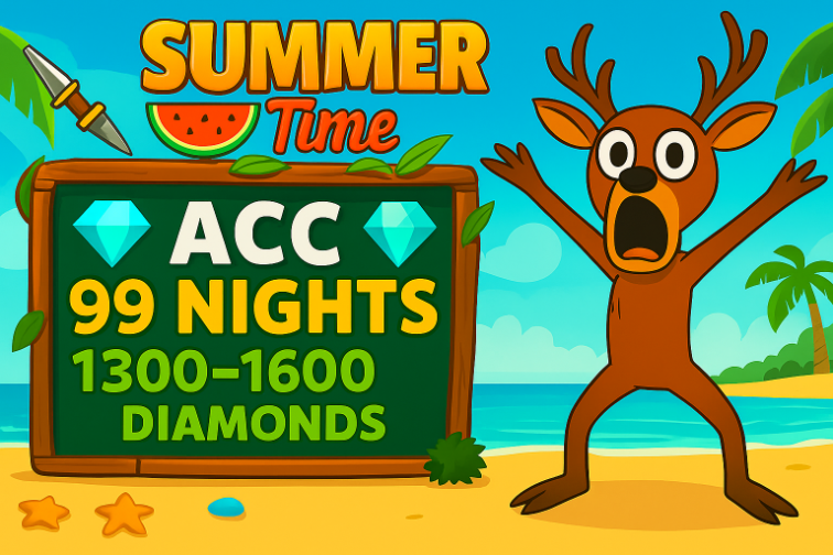 99 NIGHTS IN THE FOREST💎1000 Diamonds💎