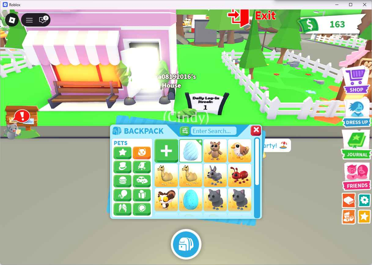 99 Nights in the Forest alien gambler scavenger etc Adopt Me crystal egg Inventory value 6757 128 Offsale items