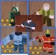 99 Nights in the Forest – Cyborg + Vampire + Necromancer + Pyromaniac + Big Game Hunter ( x5 class 5 Star)