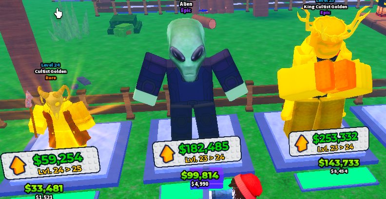 Unbox a 99 Nights in the Forest ACCOUNT – Best Max LVL Monsters – Max Hammer