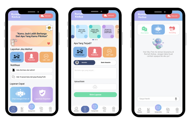 Rumah Kedua App - UI Design
