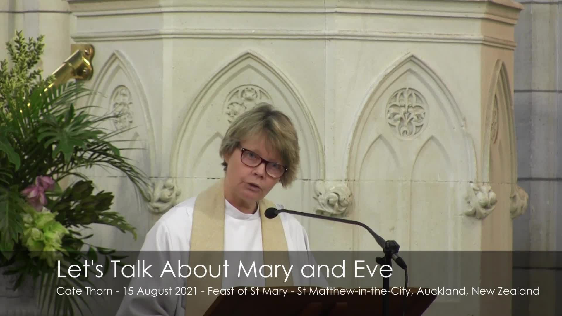 Let’s talk about Mary and Eve