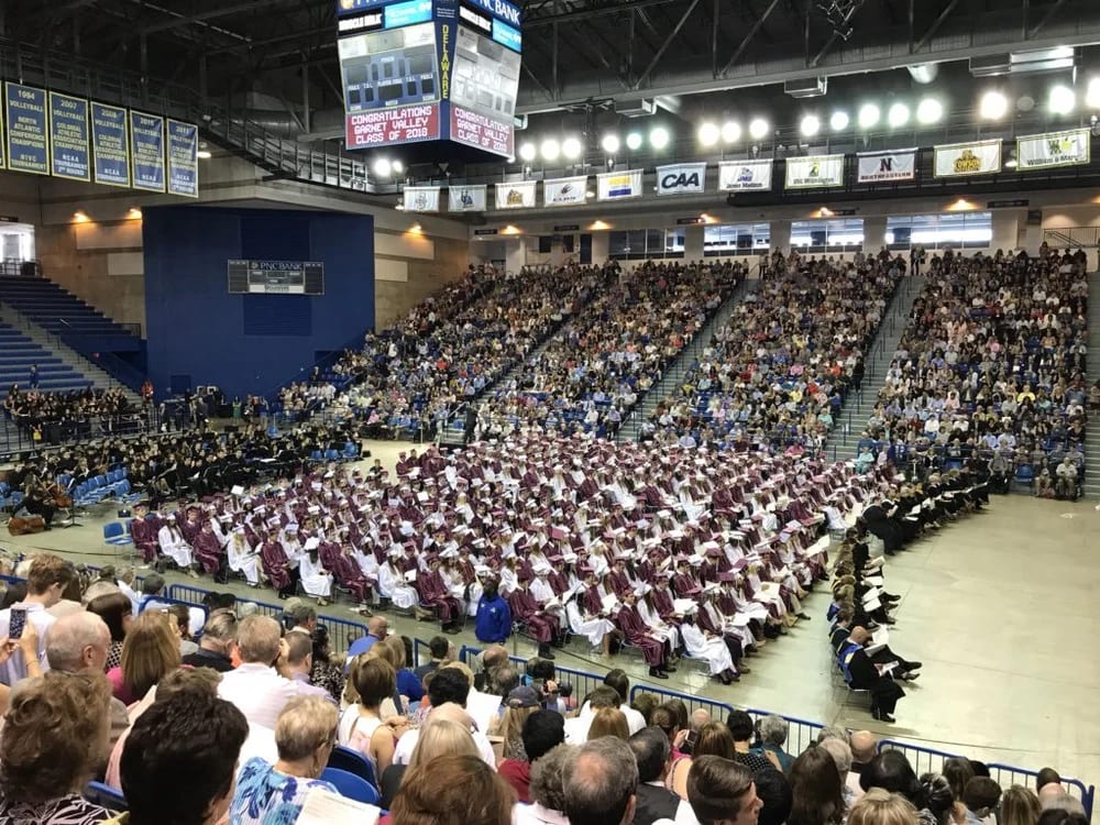 Garnet Valley High School graduation ceremony
