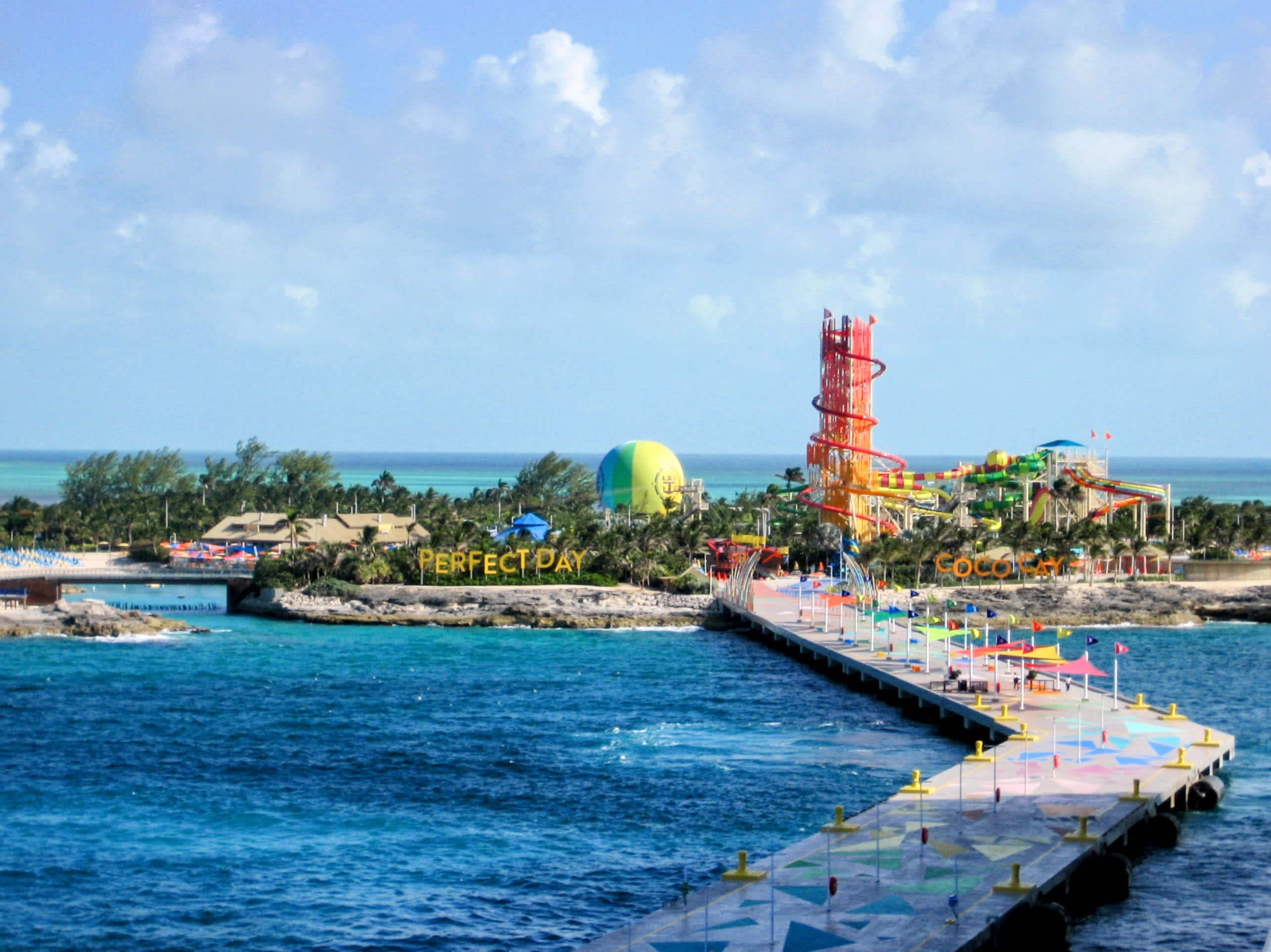 CocoCay beach day