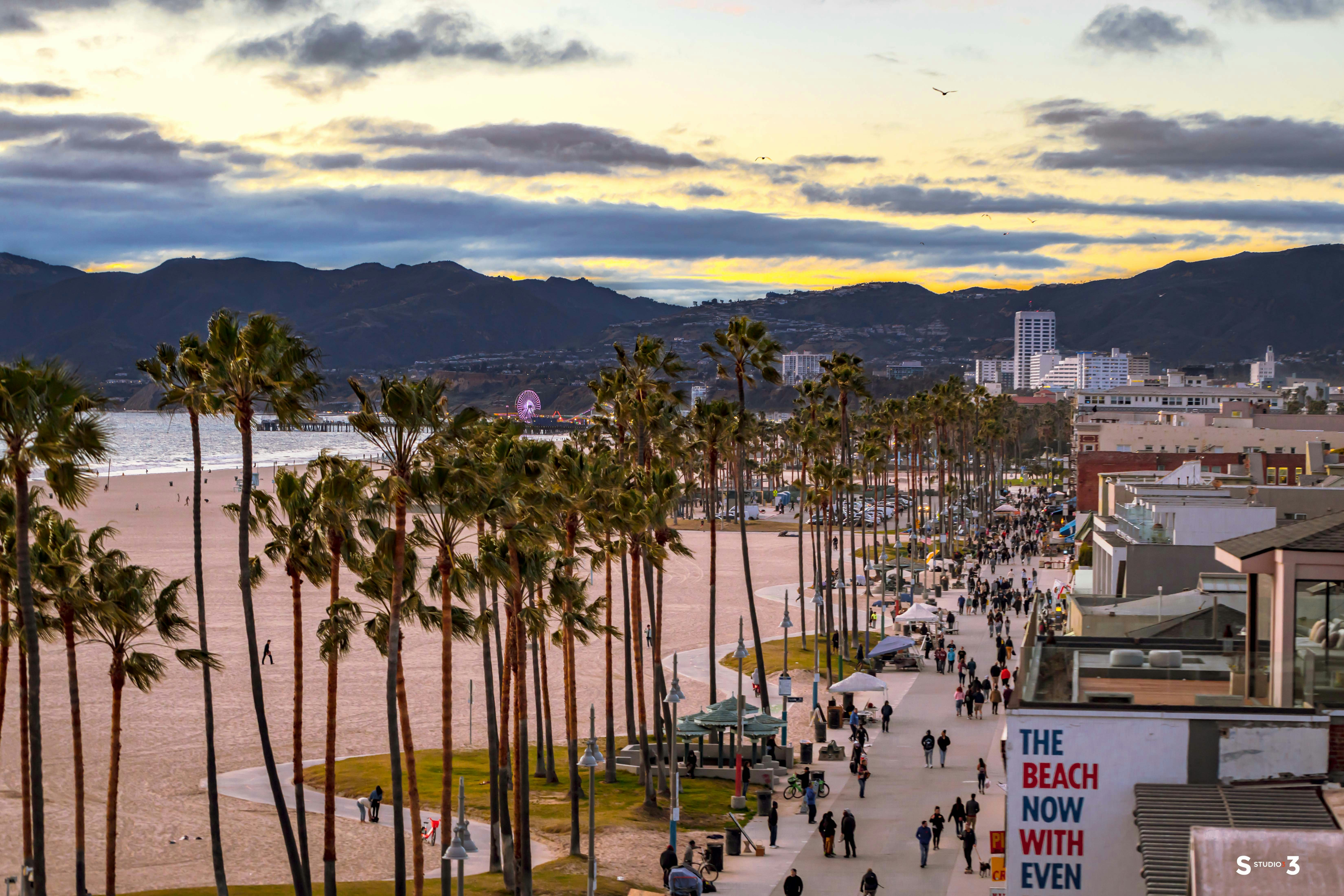 Los Angeles coastline