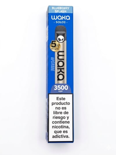 Waka Solo 2 3500 puffs Blueberry Splash