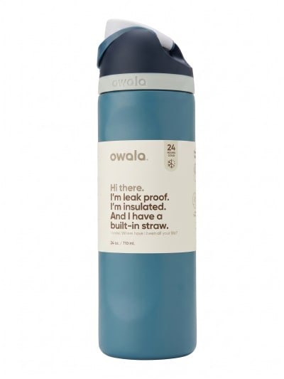 Owala 24oz Freesip Blue Oasis Dark