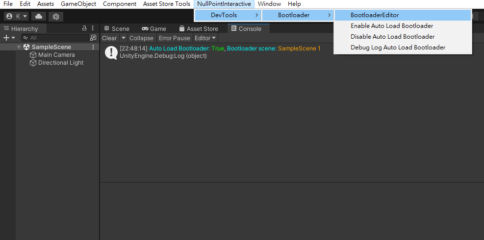 Editor Bootloader
