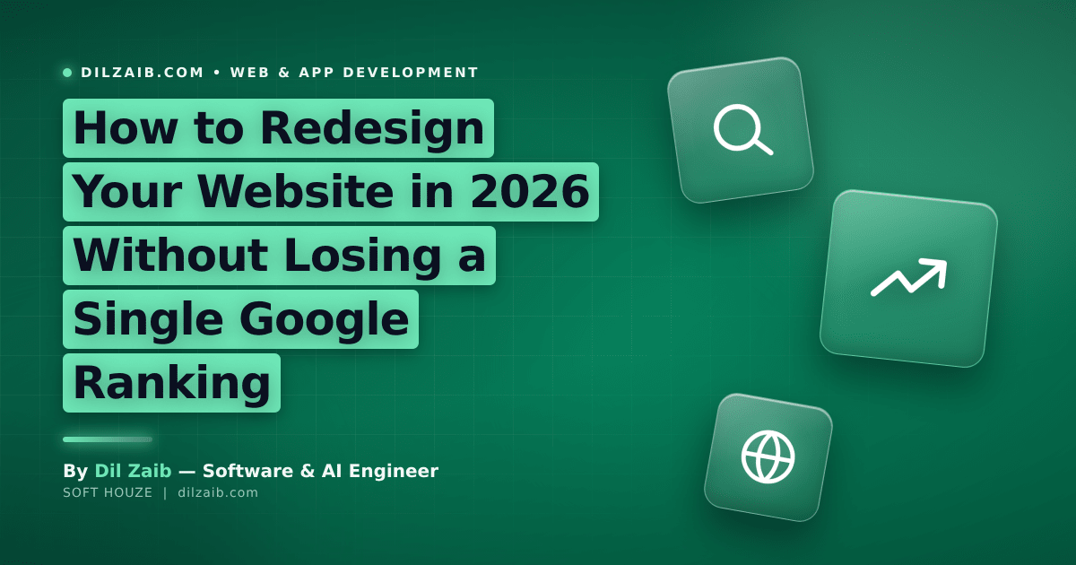 How to Redesign Your Website in 2026 Without Losing a Single Google Ranking
