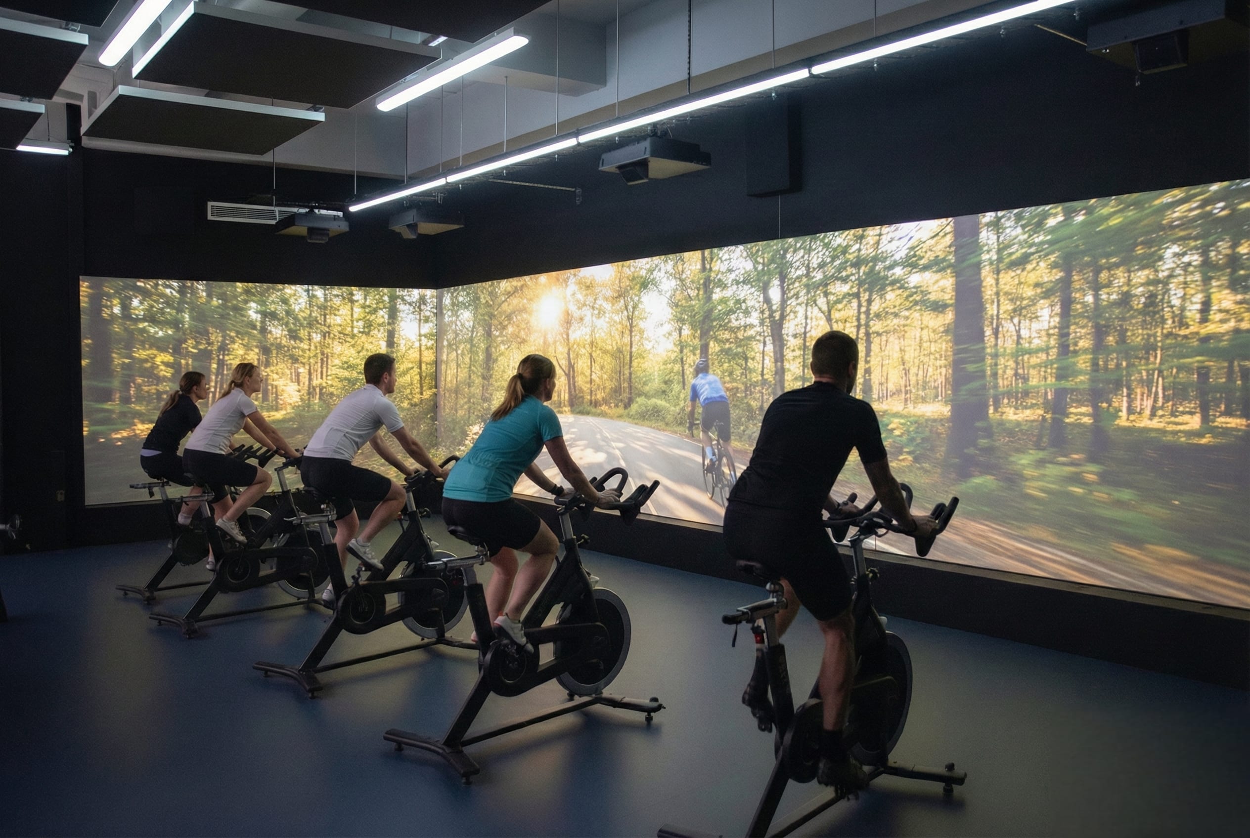 Transform your gym floor into any environment imaginable