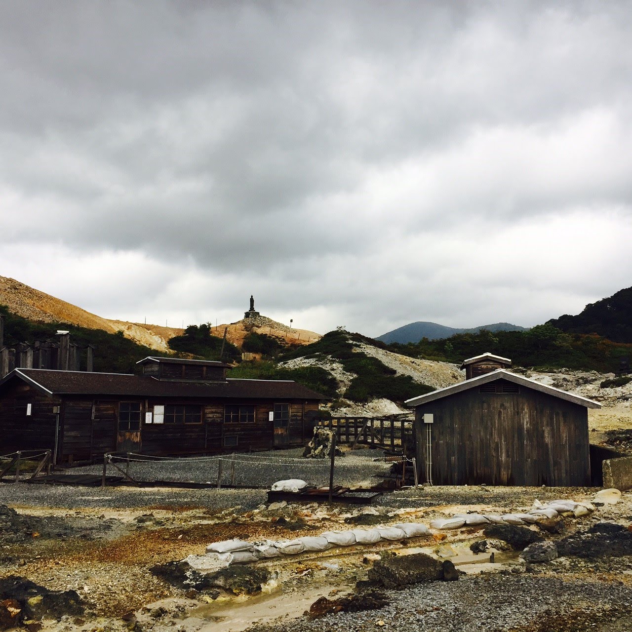 恐山場内