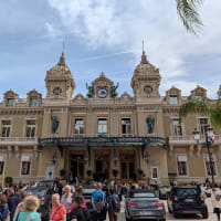 Outside the casino