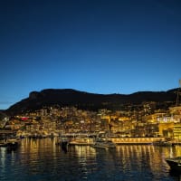 Monaco at night