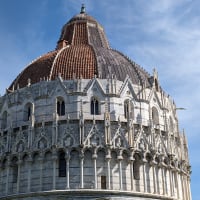Close-up of the Baptistery