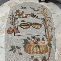 Gallery floor mosaic