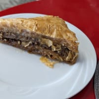 Homemade baklava