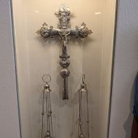Display case in Dominican Monastery Museum