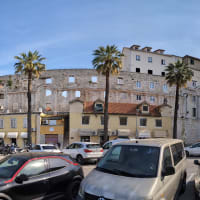 Panorama of the palace wall