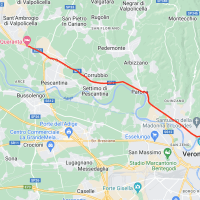 Verona to the overnight hotel