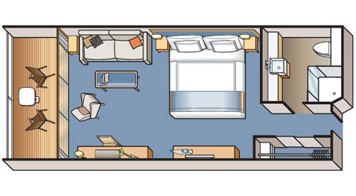Penthouse Veranda Stateroom