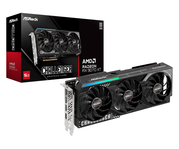 ASRock Radeon RX 9070 XT Challenger 16GB