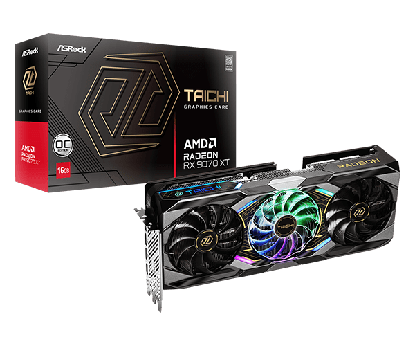 ASRock Radeon RX 9070 XT Taichi