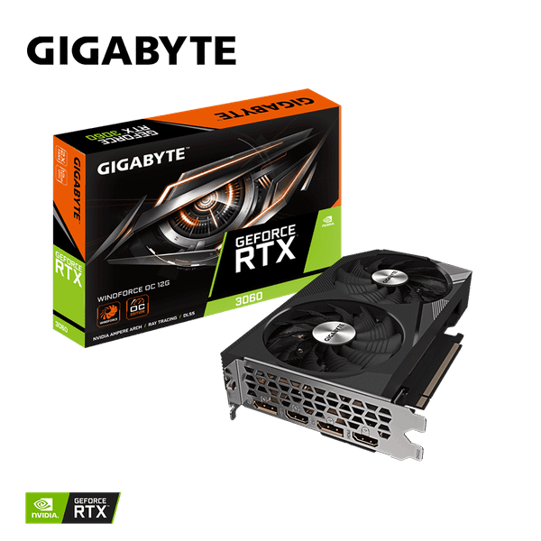 Gigabyte GeForce RTX 3060 Windforce OC 12G