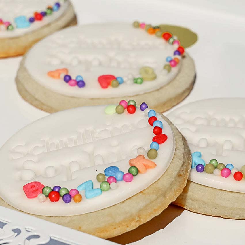 Gastgeschenk Kekse Schulkind 2023