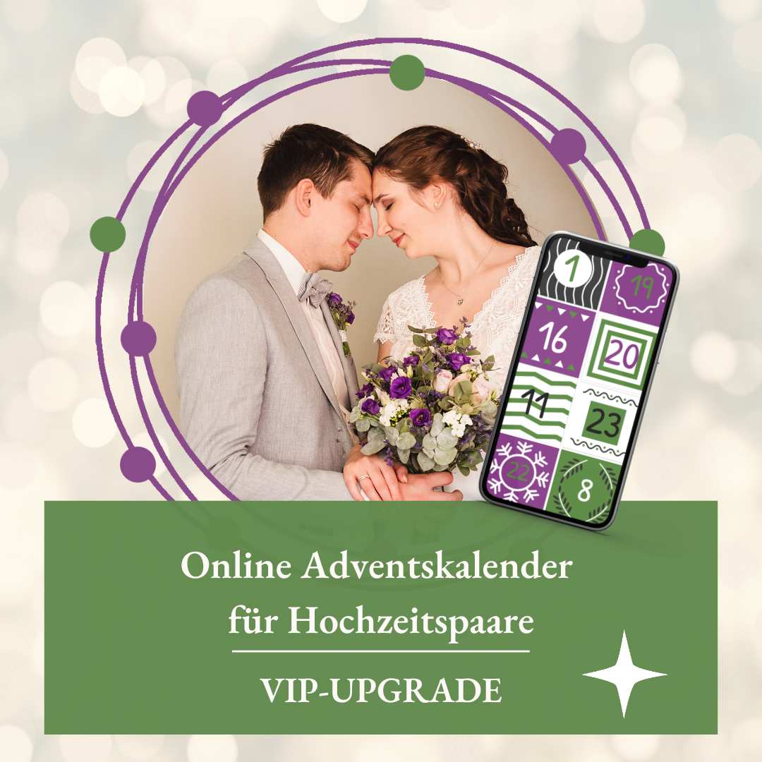 Online Adventskalender für Hochzeitspaare VIP