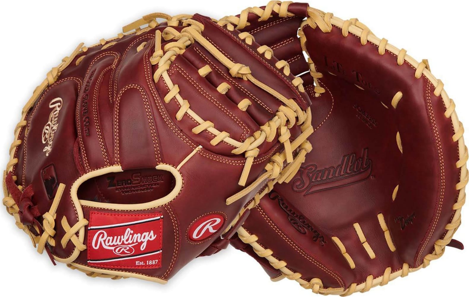 Rawlings 33 in Youth Catchers Baseball Mitt