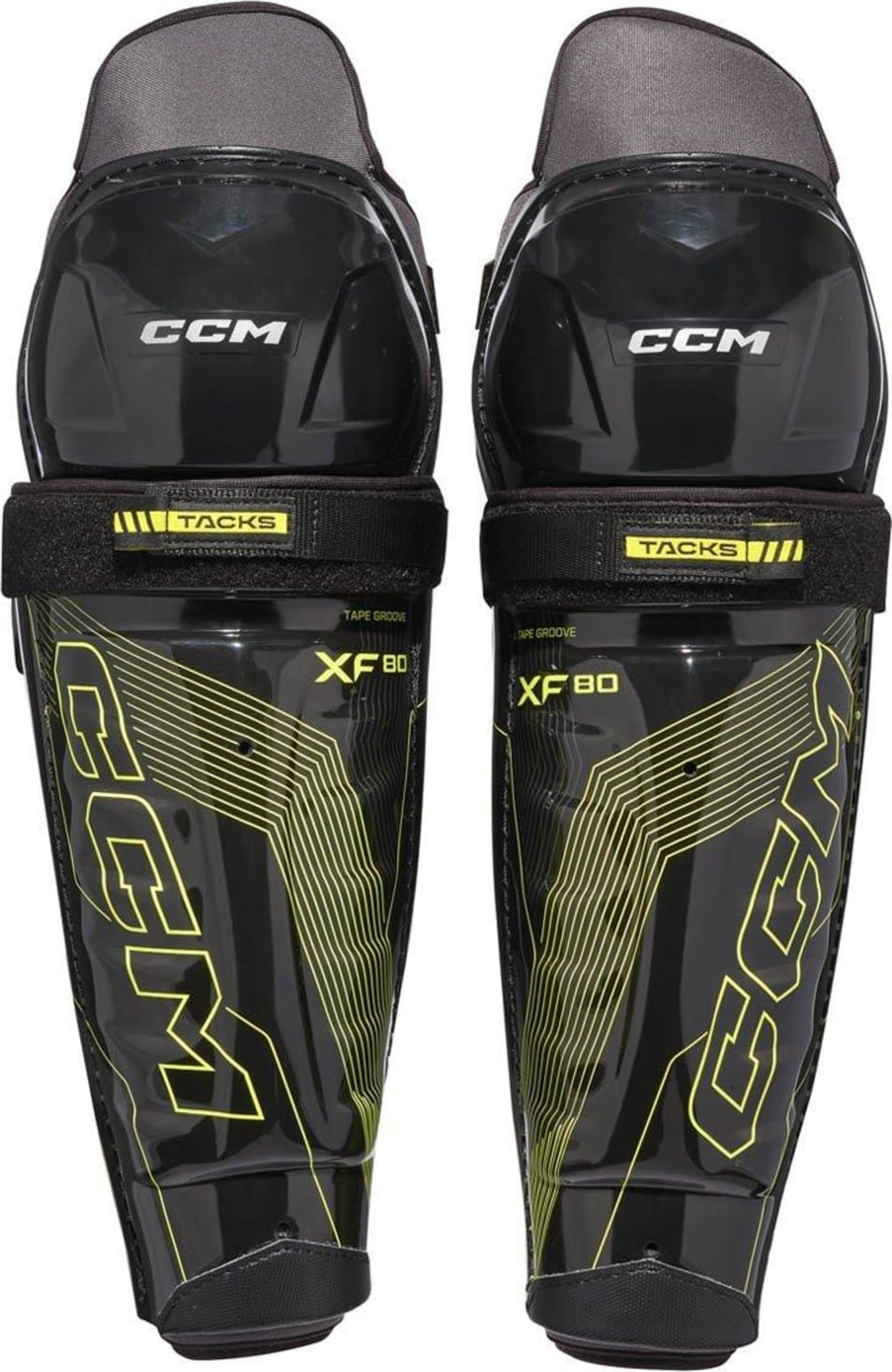 Junior CCM Tacks XF 80 Hockey Shin Guards