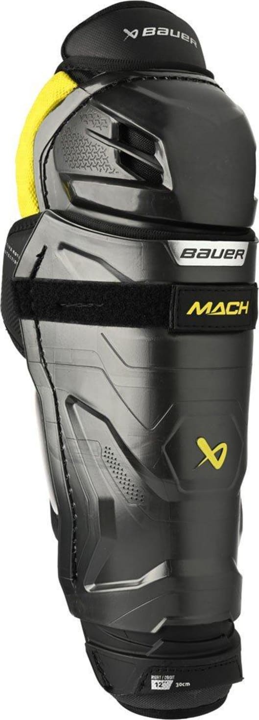 Junior Bauer Supreme Mach Hockey Hockey Shin Guards
