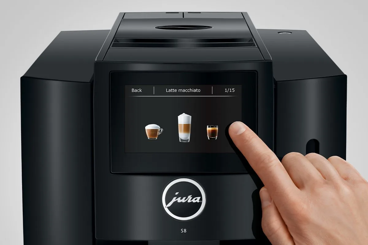 JURA - S8 Piano Black (EA) - Volautomatische espressomachine - afbeelding 4