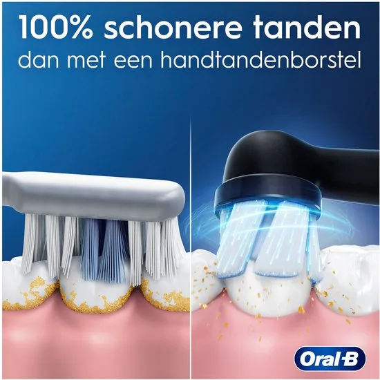 Oral-B iO2 Elektrische Tandenborstel - Night Black - 1 stuk - afbeelding 5