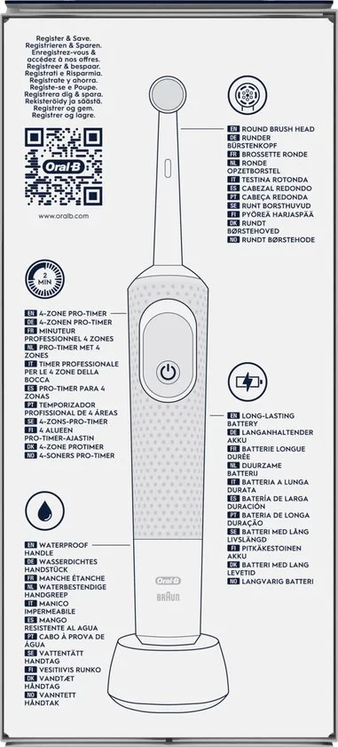 Oral-B Pro Vitality Lila Purple Elektrische Tandenborstel - afbeelding 5