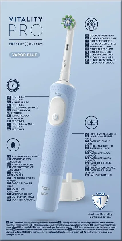 Oral-B Vitality Pro - Blauw - Elektrische Tandenborstel - afbeelding 4
