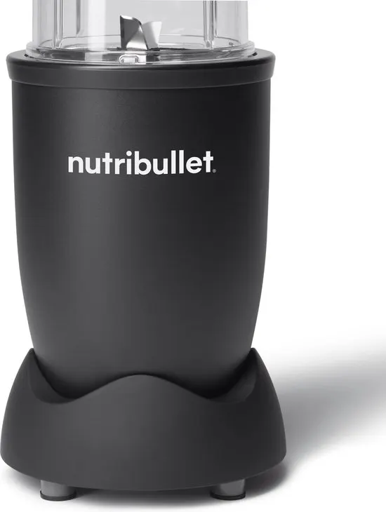 Nutribullet Exclusive Blender - 900 Watt - Smoothie Maker - Incl. To Go Accessoires - Incl. Twee 900 ml Drinkbekers - Bewaardeksel - To Go Deksel - Incl. Drinkring - BPA- en BPS-vrij - Zwart - afbeelding 3